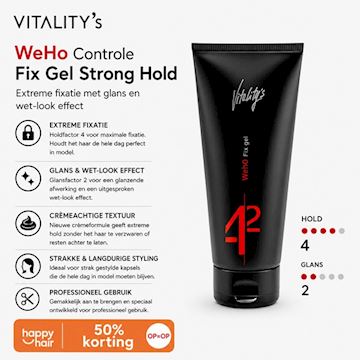 VITALITY'S WEHO CONTROLE FIX GEL STRONG HOLD 200ml*