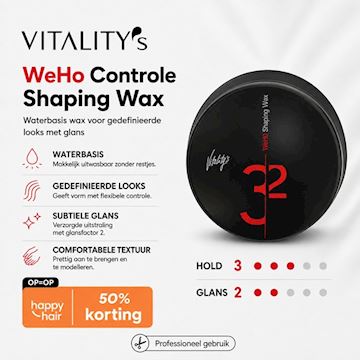 VITALITY'S WEHO CONTROLE SHAPING WAX 75ml*