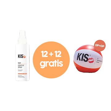 KIS TREATMENT DAILY - LEAVE-IN SPRAY 12x50ml & 12x STRANDBAL