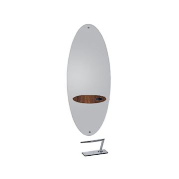 SALON AMBIENCE MI/590-03-04 SPIEGEL MERCURY MOKA