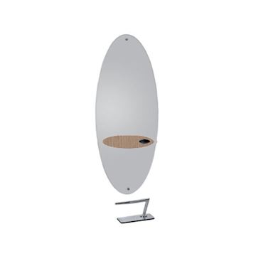 SALON AMBIENCE MI/590-03-05 SPIEGEL MERCURY OAK