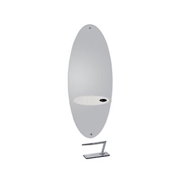 SALON AMBIENCE MI/590-03-06 SPIEGEL MERCURY WHITE ASH