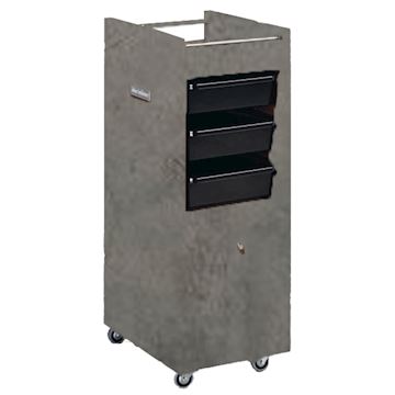 SALON AMBIENCE TR/47-03 STYLE TROLLEY/WERKWAGEN CEMENT GREY