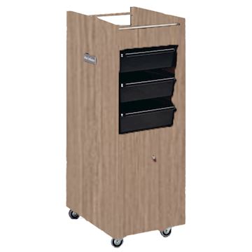 SALON AMBIENCE TR/47-05 STYLE TROLLEY/WERKWAGEN OAK