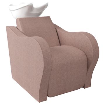 SALON AMBIENCE WU/912B LUXURY LONGUE WASHUNIT 1-PLACE WIT
