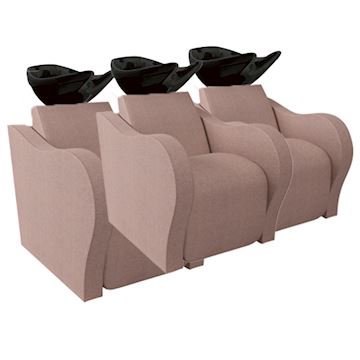 SALON AMBIENCE WU/932/M LUXURY LONGUE WASHUNIT 3-PLACE MATZW