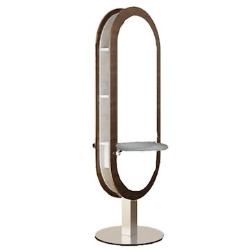 SALON AMBIENCE ECLIPSE CENTRAL STYLING UNIT ALUMINIUM