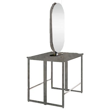 SALON AMBIENCE MI/552-03 CENTRAL UNIT LONDON CEMENT GREY