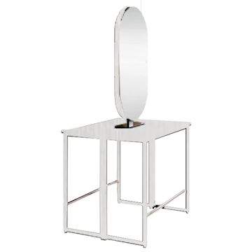 SALON AMBIENCE MI/552-06 CENTRAL UNIT LONDON WHITE ASH