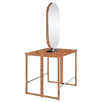 SALON AMBIENCE CENTRAL STYLING UNIT LONDON OVAL