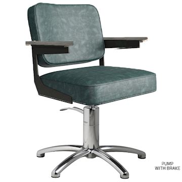 SALON AMBIENCE CH/250-4-03 MAIDEN STOEL CEMENT GREY