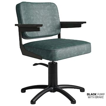 SALON AMBIENCE CH/250-4N-02 MAIDEN STOEL BLACK ASH