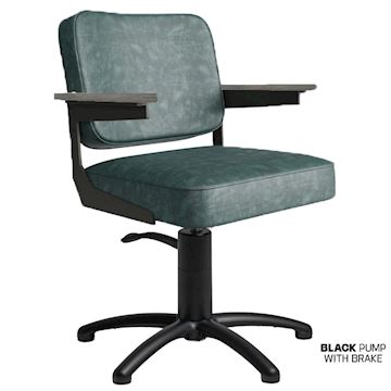 SALON AMBIENCE CH/250-4N-03 MAIDEN STOEL CEMENT GREY