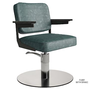SALON AMBIENCE CH/250-4/R-02 MAIDEN STOEL BLACK ASH