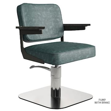SALON AMBIENCE CH/250-4/S-02 MAIDEN STOEL BLACK ASH