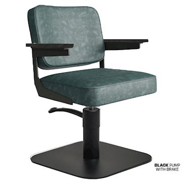 SALON AMBIENCE CH/250-4/SN-02 MAIDEN STOEL BLACK ASH