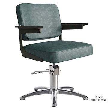 SALON AMBIENCE CH/250-2-02 MAIDEN STOEL BLACK ASH