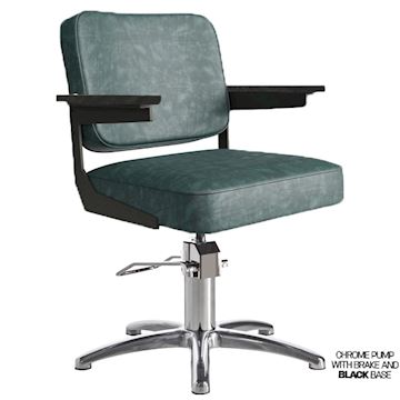 SALON AMBIENCE CH/250-2N-02 MAIDEN STOEL BLACK ASH