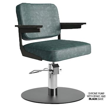 SALON AMBIENCE CH/250-2/RN-02 MAIDEN STOEL BLACK ASH