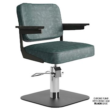 SALON AMBIENCE CH/250-2/SN-02 MAIDEN STOEL BLACK ASH