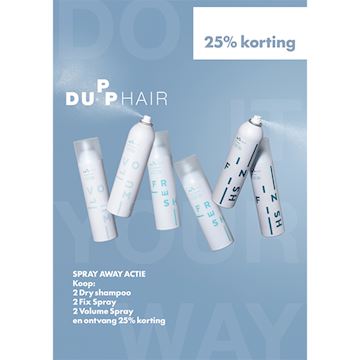 DUPP HAIR SPRAY-AWAY DEAL