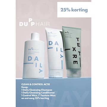 DUPP HAIR CLEAN & TEXTURE WAX DEAL