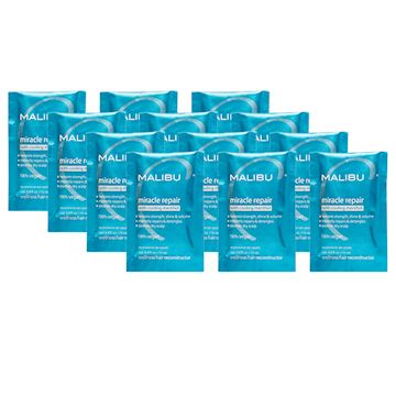 MALIBU C MIRACLE REPAIR W/ COOLING MENTHOL BOX 12st
